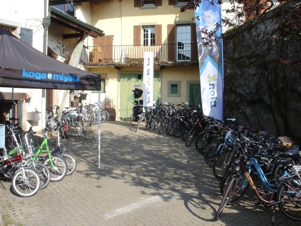 Easycycle Gilly vous livre vos v&eacute;los pendant les vacances des magasins de Lausanne et Gen&egrave;ve !