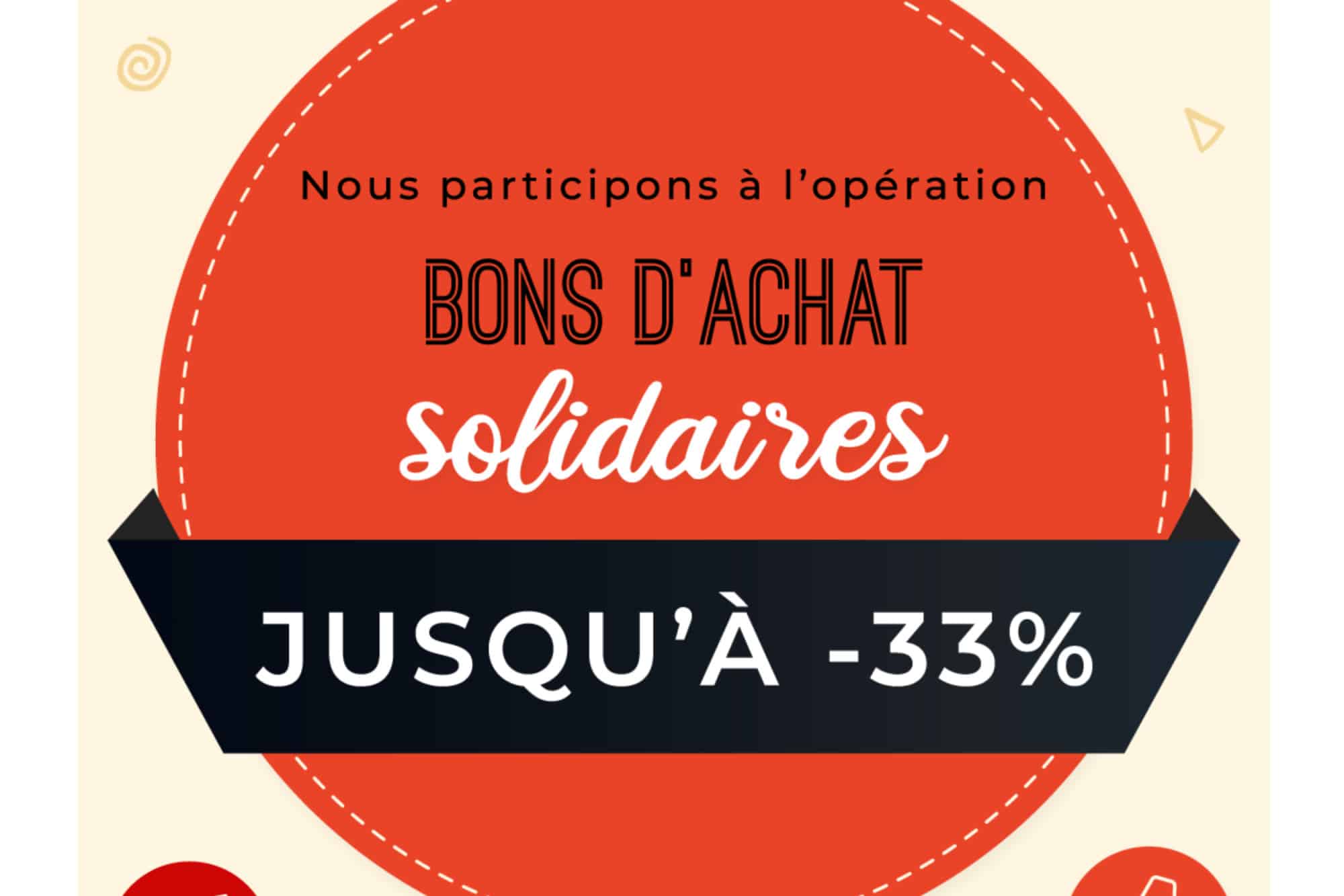 easybons solidaires - Profitez de 33% de rabais jusqu'au 25 février !!!