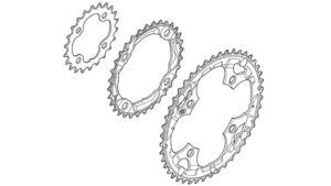 Shimano Plateau DEORE FC-M532 9v 4T