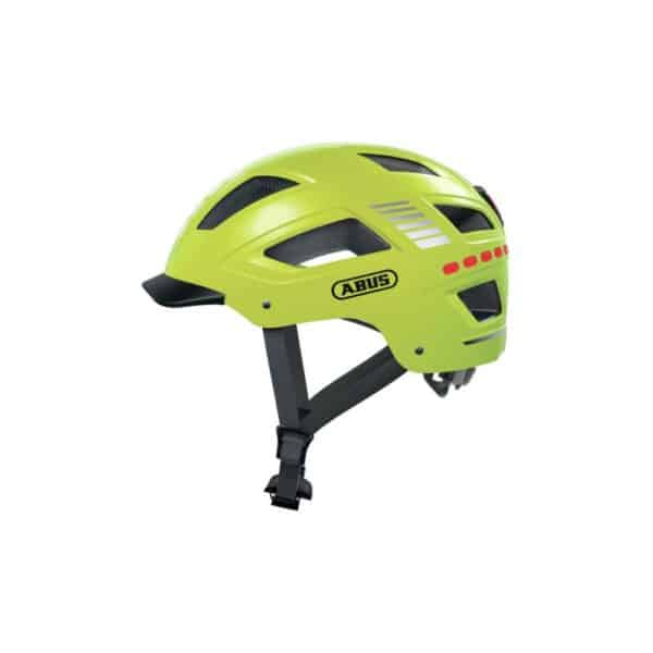 Casque vélo ville Abus Hyban 2.0 LED Yellow